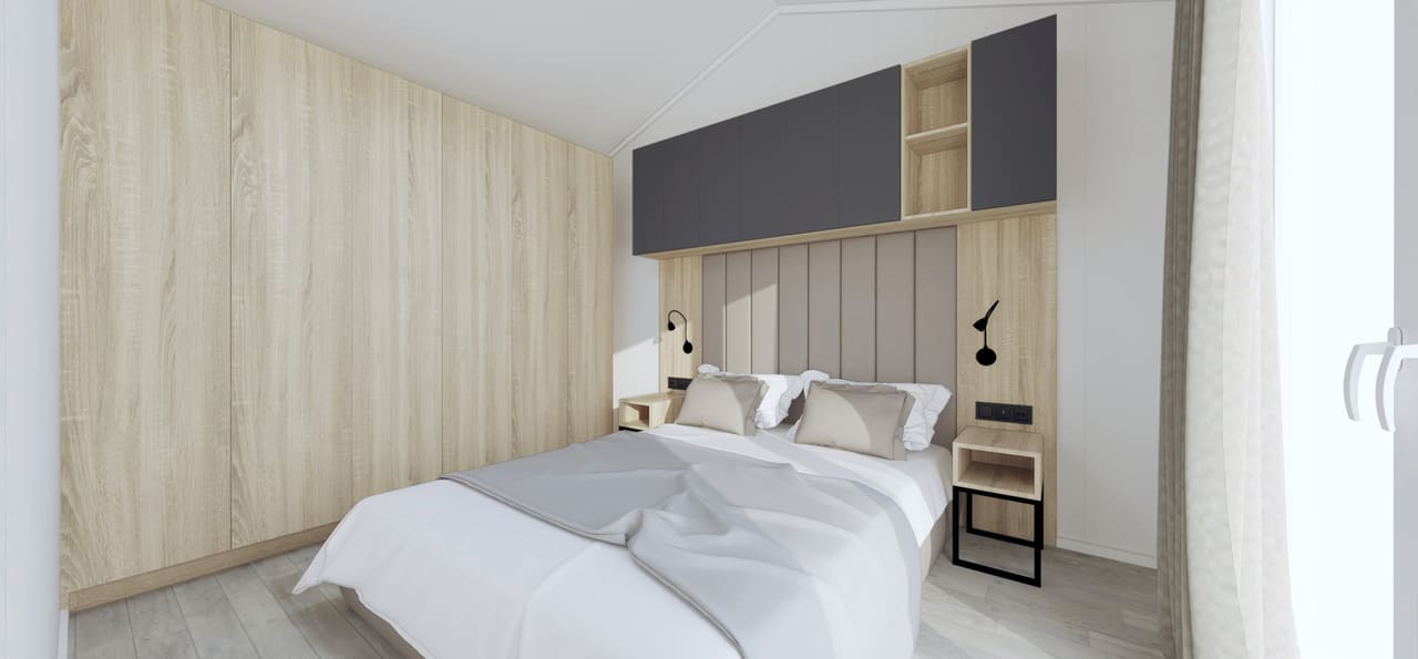 Calm Stone – Schlafzimmer